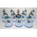 Subbuteo Andrew Table Soccer Lazio 1998-99 on classic Hasbro bases